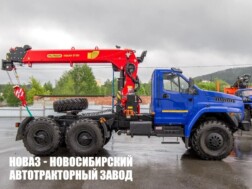 Седельный тягач Урал NEXT 44202 с манипулятором INMAN IT 150 до 7,1 тонны модели 8424