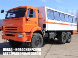 Вахтовый автобус НЕФАЗ 4208‑10‑34 вместимостью 28 посадочных мест на базе КАМАЗ 5350