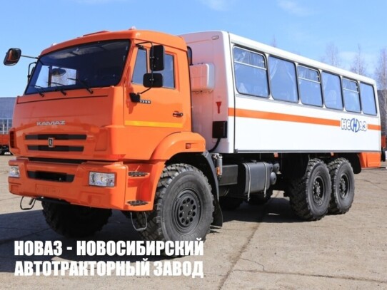 Вахтовый автобус НЕФАЗ 4208-10-34 вместимостью 28 мест на базе КАМАЗ 5350 (фото 1)