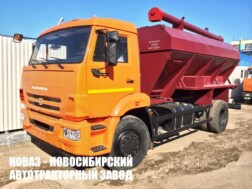 Загрузчик сухих кормов ЗСК-15 объёмом 13 м³ на базе КАМАЗ 43253 с доставкой по всей России