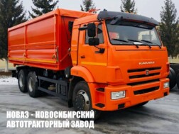 Зерновоз 68903Т грузоподъёмностью 14,1 тонны с кузовом объёмом 18 м³ на базе КАМАЗ 65115
