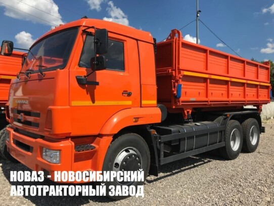 Зерновоз КАМАЗ 45143-6012-56 грузоподъёмностью 11,5 тонны с кузовом 15,2 м³ (фото 1)