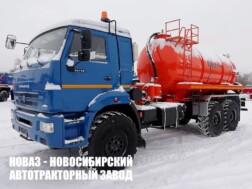 Ассенизатор с цистерной объёмом 10 м³ для жидких отходов на базе КАМАЗ 43118 модели 5557 с доставкой по всей России