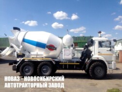 Автобетоносмеситель Tigarbo с барабаном объёмом 6 м³ перевозимой смеси на базе КАМАЗ 43118 модели 8716