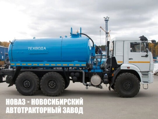 Автоцистерна для технической воды объёмом 10 м³ с 1 секцией на базе КАМАЗ 43118 модели 7845 (фото 1)