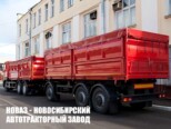 Автопоезд из зерновоза МАЗ 65012J-8535-000 и самосвального прицепа МАЗ 856103-022-000 (фото 2)