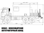 Передвижная авторемонтная мастерская КАМАЗ 43118 с манипулятором INMAN IM 25 до 1 тонны модели 8511 (фото 2)