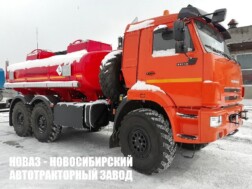 Топливозаправщик объёмом 11 м³ с 2 секциями цистерны на базе КАМАЗ 43118 модели 1450