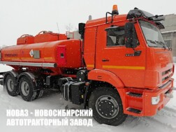Топливозаправщик объёмом 11 м³ с 2 секциями цистерны на базе КАМАЗ 65115 модели 2699