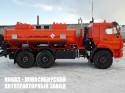 Топливозаправщик объёмом 12 м³ с 2 секциями цистерны на базе КАМАЗ 43118 модели 977622