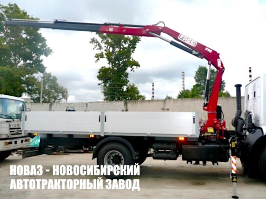 Бортовой автомобиль ГАЗ Садко NEXT C41A23 с манипулятором Fassi F95B.0.22 до 3,4 тонны (фото 1)