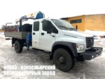 Бортовой автомобиль ГАЗ Садко NEXT C42A43 с манипулятором ДВИНА 3200.8 до 3,2 тонны (фото 1)