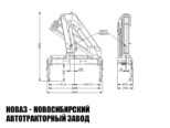 Бортовой автомобиль КАМАЗ 43118-3078-RR с манипулятором INMAN IM 95 до 4 тонн модели 7494 (фото 4)