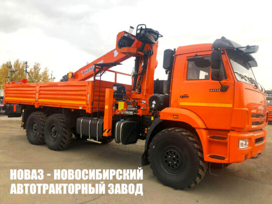 Бортовой автомобиль КАМАЗ 43118 с манипулятором Hangil HGC 976 до 8 тонн (фото 1)