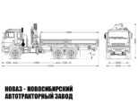 Бортовой автомобиль КАМАЗ 43118 с манипулятором INMAN IM 150N до 6,1 тонны модели 4809 (фото 3)