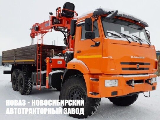 Бортовой автомобиль КАМАЗ 43118 с манипулятором Kanglim KS1256G-II до 7 тонн модели 4808 (фото 1)