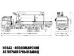 Бортовой автомобиль КАМАЗ 43118 с манипулятором Kanglim KS1256G-II до 7 тонн модели 4808 (фото 3)
