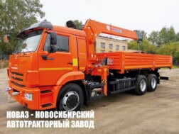 Бортовой автомобиль КАМАЗ 65115 с краном‑манипулятором Hangil HGC 976 грузоподъёмностью 8 тонн
