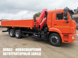 Бортовой автомобиль КАМАЗ 65115 с краном‑манипулятором Palfinger PK 21.501 SLD 1 до 6,2 тонны