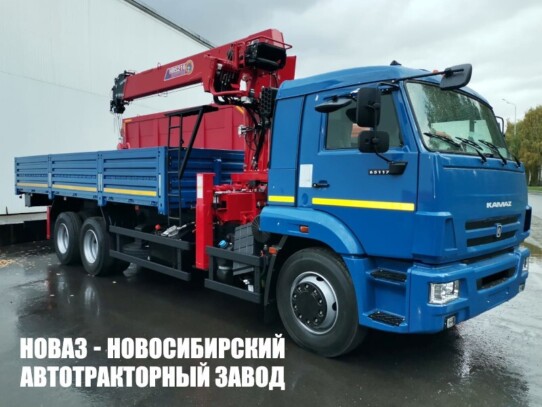 Бортовой автомобиль КАМАЗ 65117 с манипулятором Horyong HRS216 до 8 тонн (фото 1)