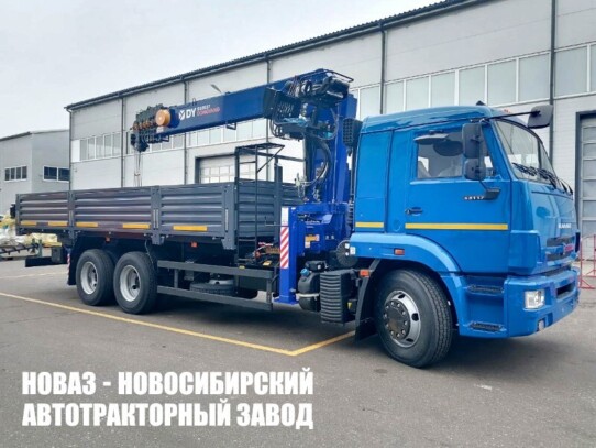 Бортовой автомобиль КАМАЗ 65117 с манипулятором DongYang SS2037 до 8 тонн (фото 1)