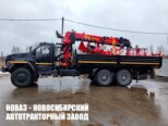 Бортовой автомобиль Урал NEXT 4320-6951-72 с манипулятором INMAN IT 200 до 7,2 тонны с буром и люлькой модели 8881 (фото 2)