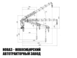 Бортовой автомобиль Урал NEXT 4320-6951-72 с манипулятором INMAN IT 200 до 7,2 тонны с буром и люлькой модели 8881 (фото 4)