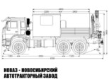 Грузопассажирский автомобиль КАМАЗ 43118 с манипулятором INMAN IM 150N модели 6840 (фото 2)