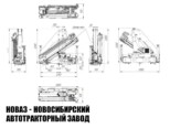 Грузопассажирский автомобиль КАМАЗ 43118 с манипулятором INMAN IM 150N модели 6840 (фото 4)