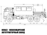 Грузопассажирский автомобиль КАМАЗ 43118 с манипулятором INMAN IM 25 модели 6581 (фото 2)
