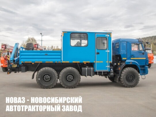 Грузопассажирский автомобиль КАМАЗ 43118 с манипулятором INMAN IM 25 модели 8632 (фото 1)