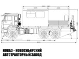 Грузопассажирский автомобиль КАМАЗ 43118 с манипулятором INMAN IM 25 модели 8632 (фото 2)