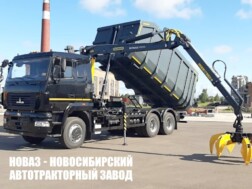 Ломовоз 61D205 с манипулятором ВЕЛМАШ VM10L74 до 3,1 тонны на базе МАЗ 6312C5-8525-012 с доставкой по всей России