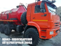 Агрегат для сбора нефти и газа с цистерной объёмом 10 м³ на базе КАМАЗ 43118 модели 5255 с доставкой в Белгород и Белгородскую область