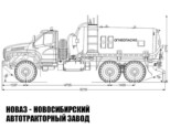 Агрегат для сбора нефти и газа объёмом 10 м³ на базе Урал NEXT 4320-6951-72 модели 8863 (фото 2)
