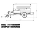 Полуприцеп пожарный тракторный ЛКТ-4П объёмом 4 м³ (фото 4)