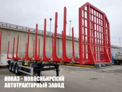 Полуприцеп сортиментовоз АПС 553604 грузоподъёмностью платформы 37,7 тонны