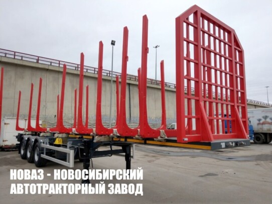 Полуприцеп сортиментовоз АПС 553604 грузоподъёмностью 37,7 тонны (фото 1)