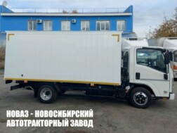 Промтоварный фургон ISUZU NMR77H грузоподъёмностью 1,8 тонны с кузовом 4300х2000х1860 мм