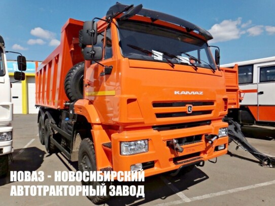 Самосвал КАМАЗ 6522-26011-53 грузоподъёмностью 19,1 тонны с кузовом 16 м³ (фото 1)