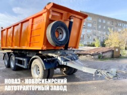 Самосвальный прицеп МАЗ 856102‑020‑000 грузоподъёмностью 20 тонн с кузовом объёмом 21 м³