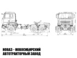 Седельный тягач МАЗ 643228-8571-012 с нагрузкой на ССУ до 21 тонны (фото 3)