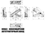 Седельный тягач Урал NEXT 44202 с манипулятором INMAN IM 150N до 6,1 тонны модели 8871 (фото 2)