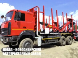 Лесовоз МАЗ 6317F9‑544‑000 с манипулятором ВЕЛМАШ VM10L74 до 3,1 тонны