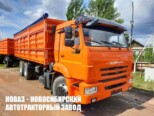 Зерновоз 65351-008-48 грузоподъёмностью 15,1 тонны с кузовом 32 м³ на базе КАМАЗ 65115-3094-48 (фото 1)