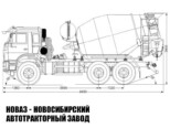 Автобетоносмеситель Tigarbo объёмом 6 м³ на базе КАМАЗ 43118 модели 7809 (фото 3)