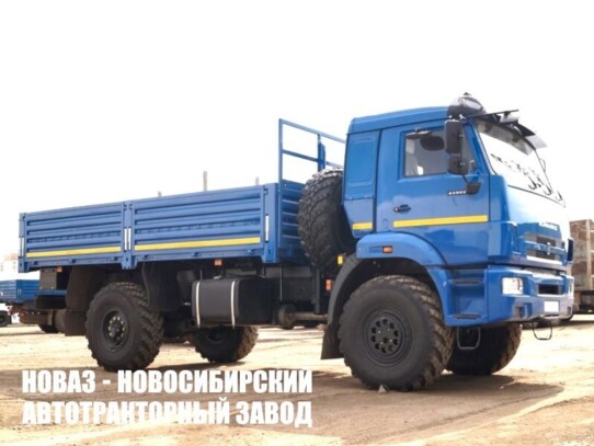 Бортовой автомобиль КАМАЗ 43502-6024-66 грузоподъёмностью 4,7 тонны с кузовом 4892х2470х730 мм (фото 1)