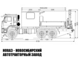 Грузопассажирский автомобиль КАМАЗ 43118 с манипулятором INMAN IM 55 модели 8260 (фото 2)