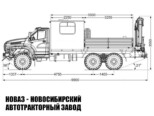 Грузопассажирский автомобиль Урал NEXT 4320-6951-72 с манипулятором INMAN IM 95 модели 8623 (фото 2)