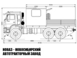 Грузопассажирский автомобиль вместимостью 6 мест на базе КАМАЗ 43118 модели 7950 (фото 2)